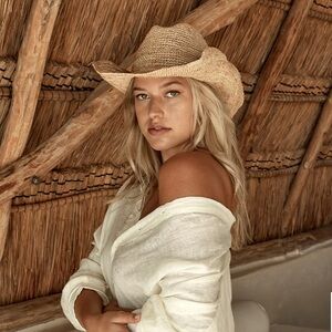 Monday Swimwear Exuma Straw Hat
